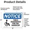 Signmission Table Designated For The Handicapped Sign With Symbol, 7 in W x Rectangle, Vinyl Decal OS-2PACK-NS-D-57-L-18521 - alternate 5